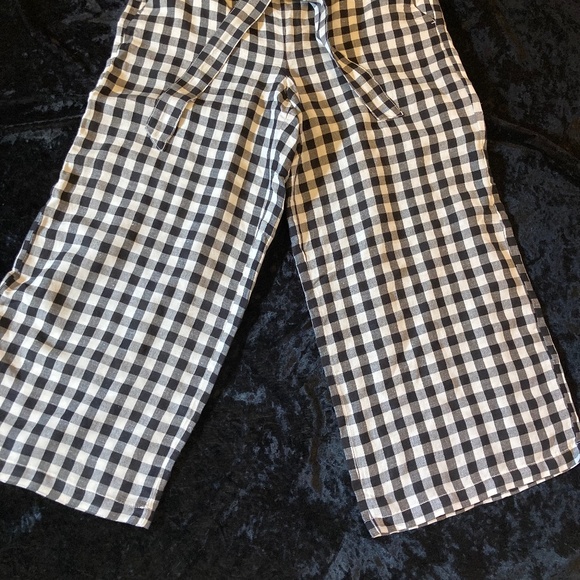 LOFT Anne Taylor gingham wide leg pants - Picture 5 of 12